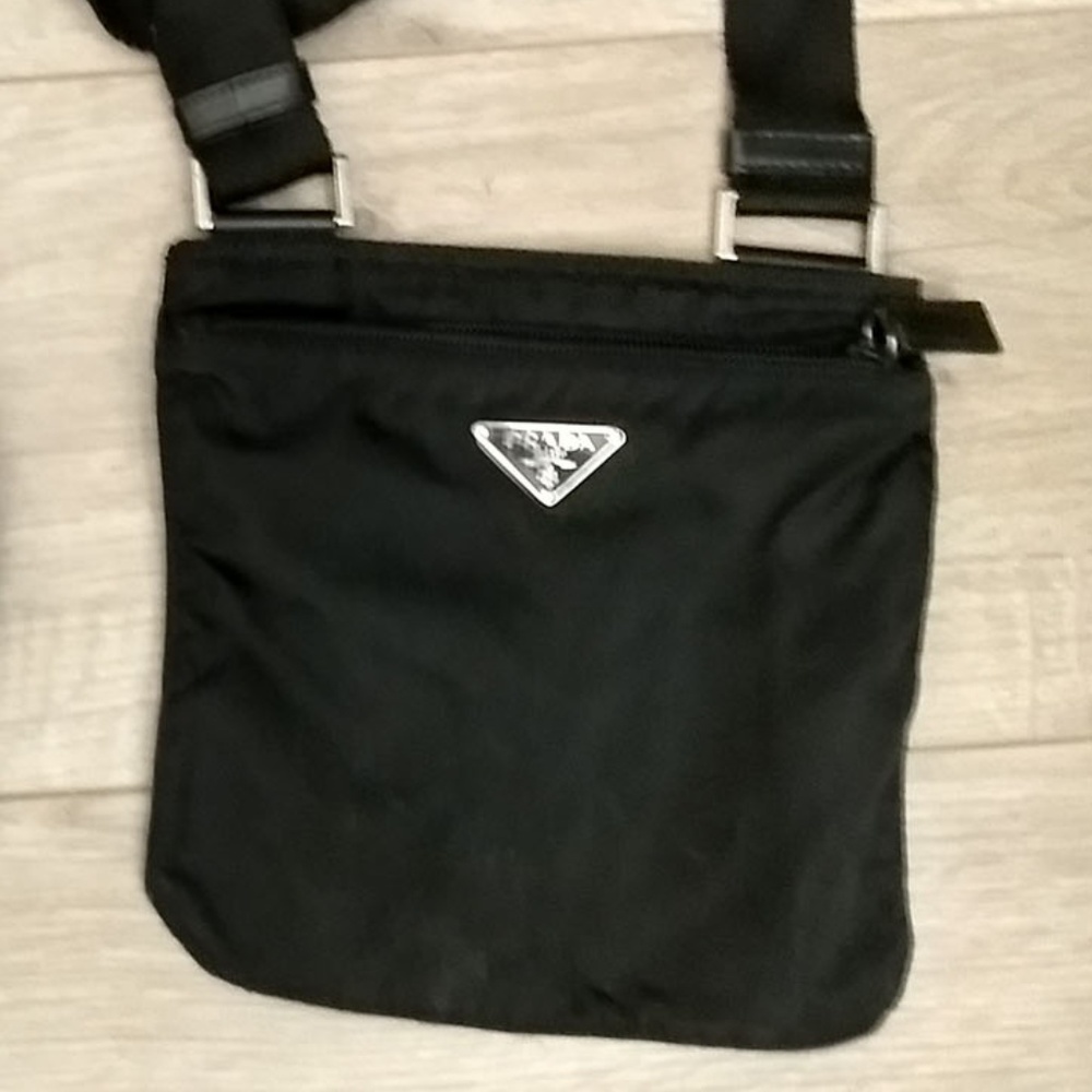 Small Black Nylon Prada Bag